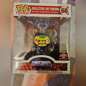 Funko Pop! Skeletor On Throne #68 Masters Of The Universe Target Con Exc…